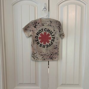 Red Hot Chili Peppers Kids Graphic T-Shirt - Red & Black